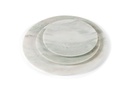 PLATE ROUND GREEN ONYX - LARGE - Ø40x2cm - p/1/2