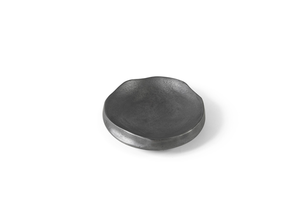 BOWL ROUGH WASHED GREY - SMALL - 25x24x6,5cm - p/1/12