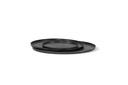 Plate texture - graphite - set of 3 - Ø21x1cm/Ø30x1cm/Ø35x1cm - p/1/6