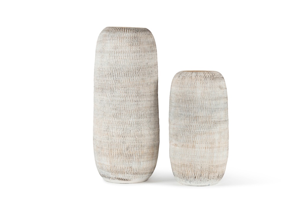 High vase texture creme small - Ø29 x 60cm - p 1