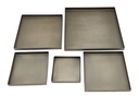 Candleplate for square Ø10 - nickle antique - Ø11x11x1,5cm - p 2/36