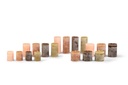 PACKAGE 1 Cylinder Candles (78 pcs) (SS26) : Mix of Ø 7cm - Ø 8,6cm - Ø 10cm in our trendy colours (02, 94, 24, 27)