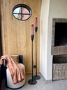 Handforged pillar candleholder Ø5,7 large - metal - black - Ø22 x 140cm - p 1/1