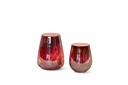 Votive burgundy marble finish large - Ø14 x 16cm - p 4 /8