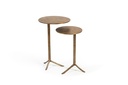 Side table - metal - brass antique - Ø 30x48cm - p/1/1