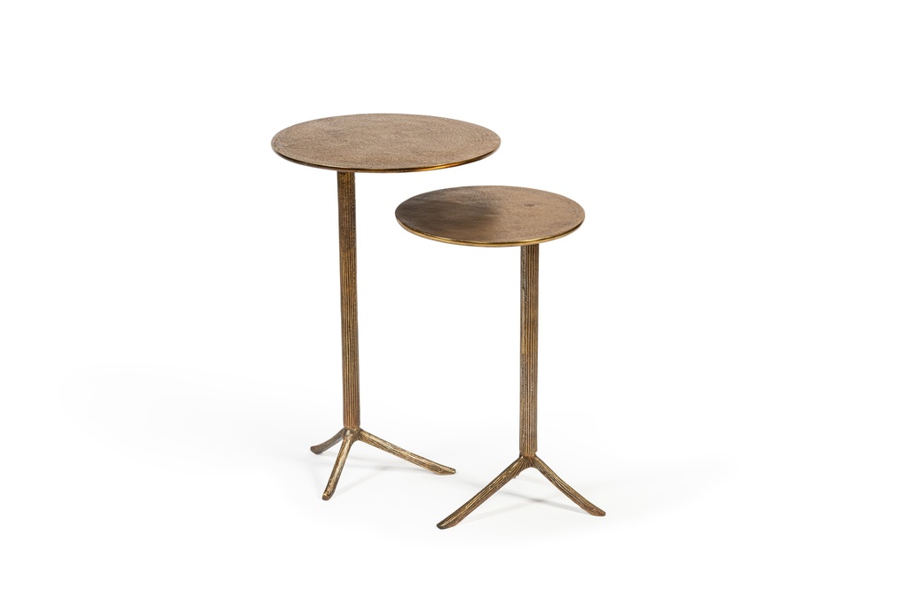 Side table - * - brass antique - Ø 40x53cm - p/1/1