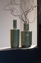 Vase verde glazed - terracotta - green - Ø 15x47cm - p/2/1
