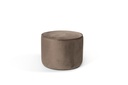 Pouf - velvet fabric - COSMOS MUSHROOM - mushroom - big - Ø 55x40cm - p/1/1