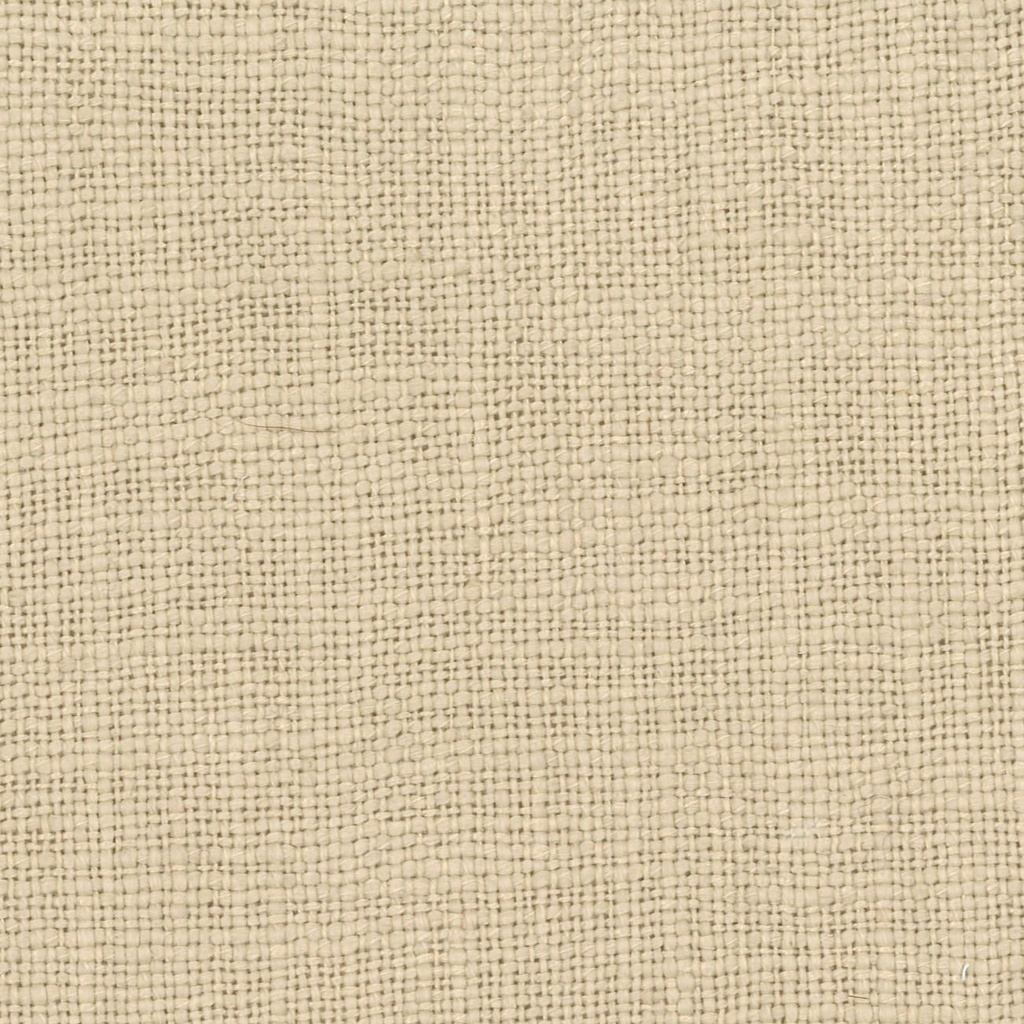 One seater - linen fabric - ADMIRAL007 - ecru - Ø 52x62cm - p/1/1