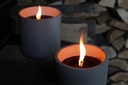 Round black terracotta pot - Ø 11 x 12cm - 1 - ext. cot. - p/8