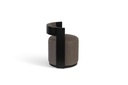 One Seater grey on black brushed wood- 50x48x66cm - p/1/1