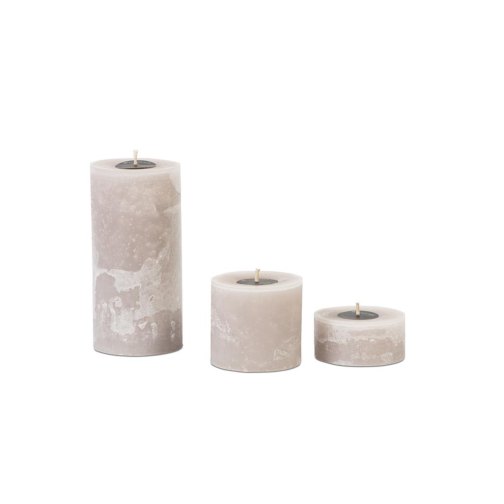 SUPER CANDLE Ø 15 cm - Ø 15 x 14 - 1 - ext. cot. - p/6