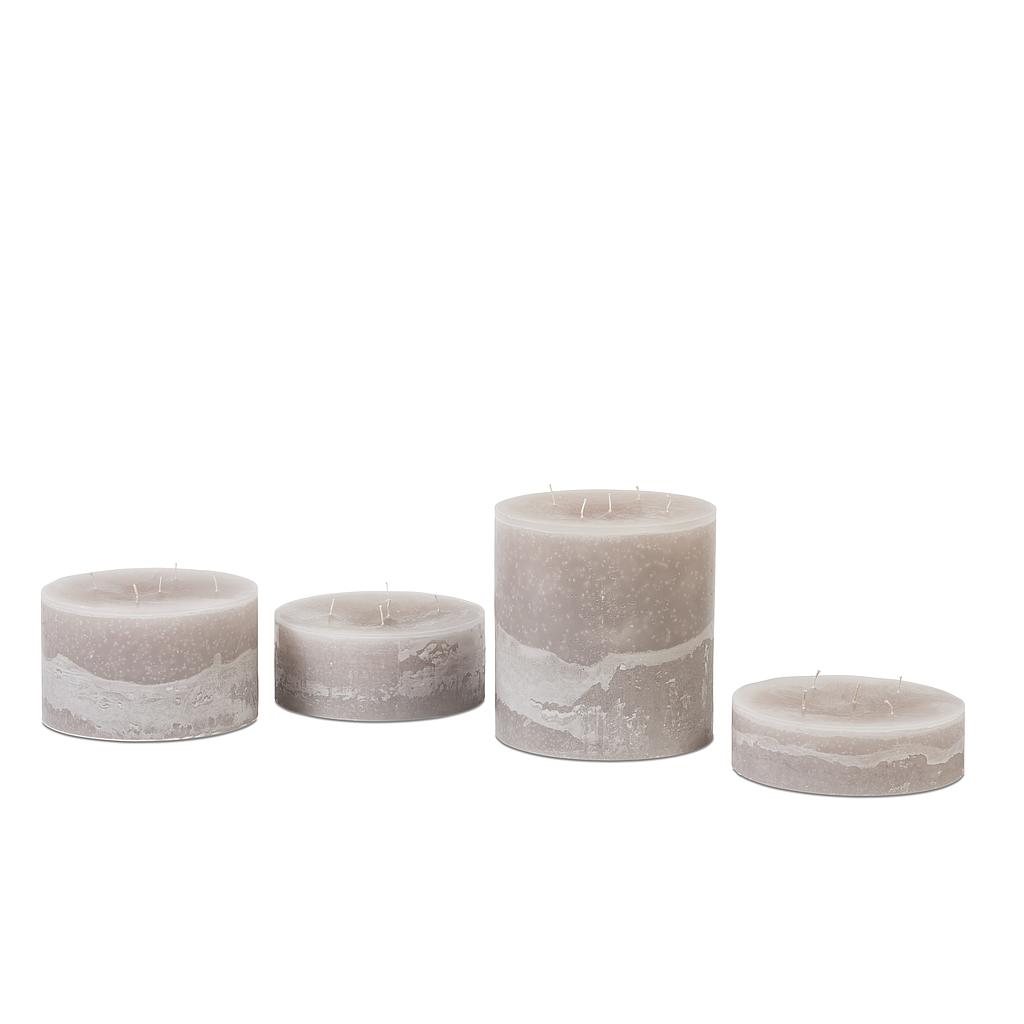 SUPER CANDLE Ø 23 cm - Ø 23 x 7 - 5 - int. cot. - p/3
