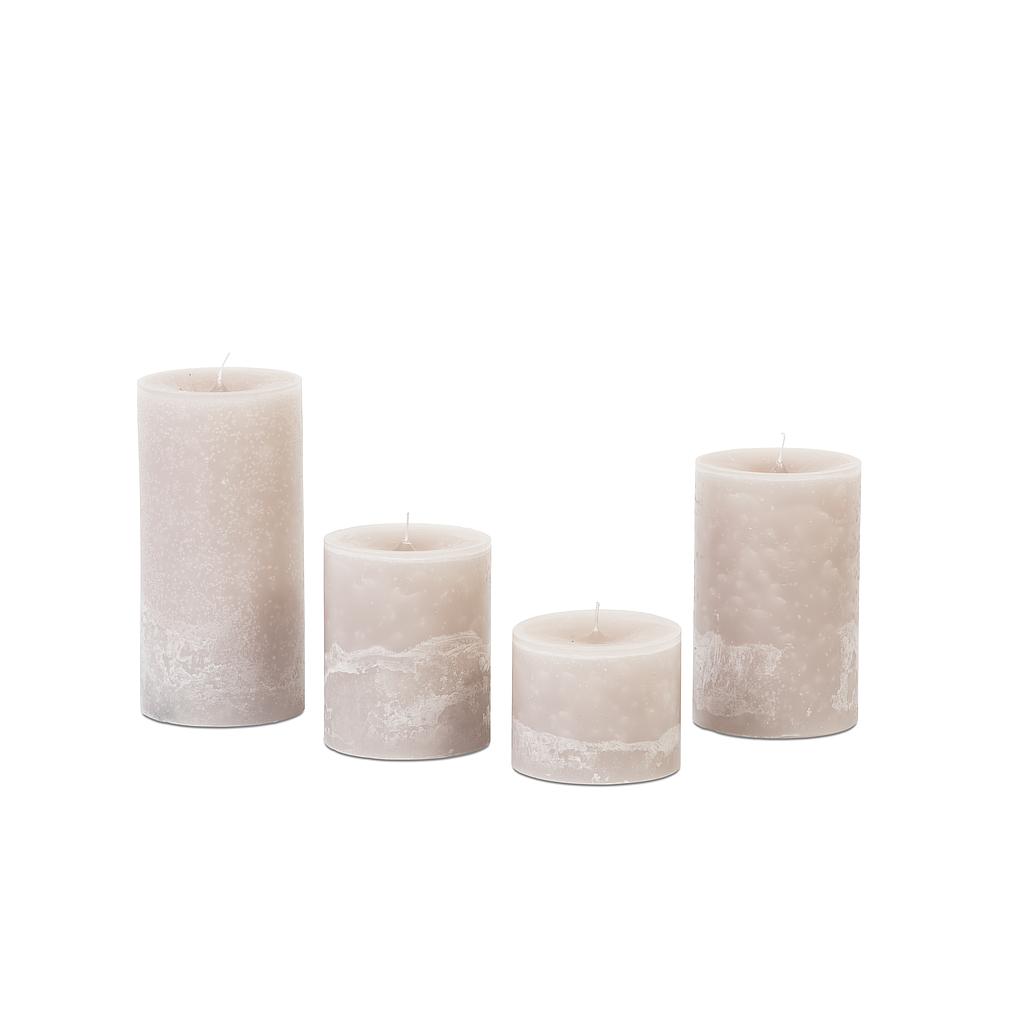 MINI SUPER CANDLE Ø 12cm - Ø 12 x 10 - 1 - int. cot. - p/12