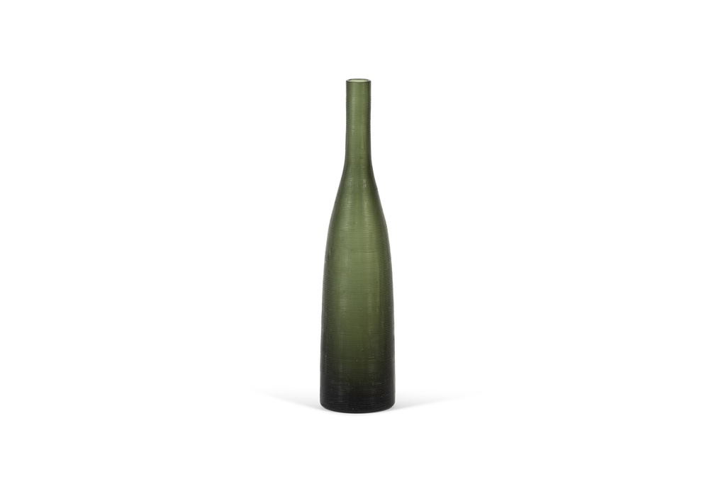 Solyflower cross cut - glass - copper or gold or green or steelgrey - Ø 6x28cm - p/4/16
