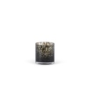 Vase - glass - smoke black spotted - Ø 12x12cm - p/ 4/1