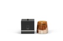 Scented candle conical amber luster - Ø 15x15cm - 3 - int. cot. - p/2