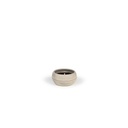 Grey aged terracotta outdoor bowl candle - Ø 24x13cm - 1 - ext. cot. - p /4/1