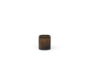 Cylinder vase small pencil cut - glass - butterbrown - Ø12 x 12cm - p 2/18