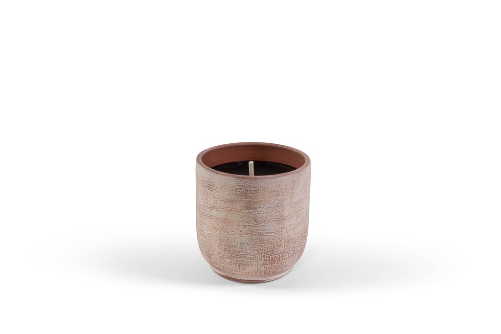 Flowerpot - terracotta - outdoor candle - Ø 18x18cm - 1 - ext. cot. - p /4