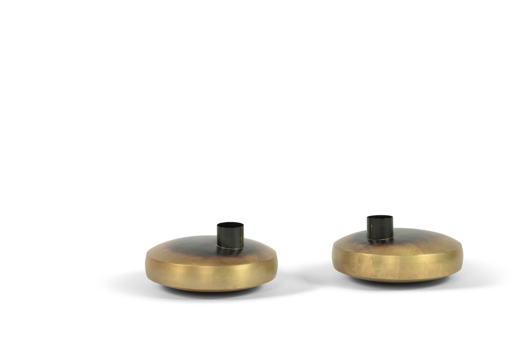 Vase - Iron - burned brass - Ø24 x 12cm - p 2/6