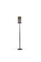 Handforged candle holder for Ø10 - natural black - large - H 80 - p/2/4