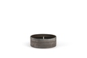 TERRACOTTA OUTDOOR ROUND CHOCO AGED - Ø23 x 8cm - 1 - ext.cot. - p 4 + CITRONELLA