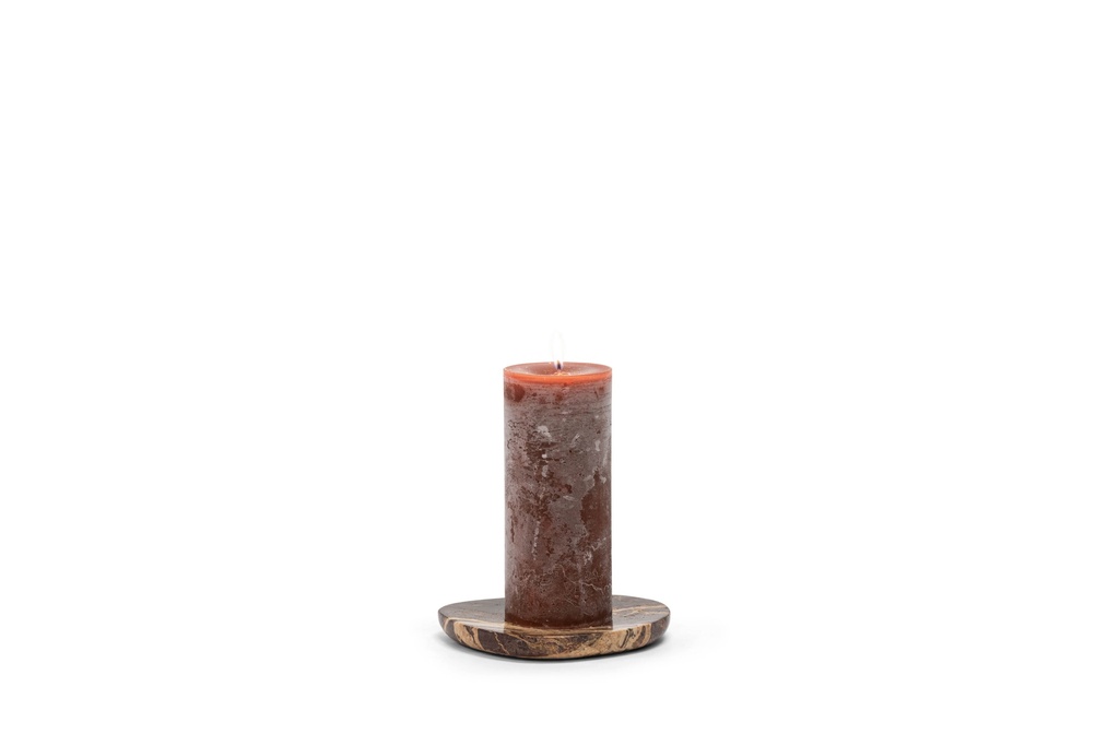 Marble plate - marble - red - 16,5x15x1,4cm - p/4/10