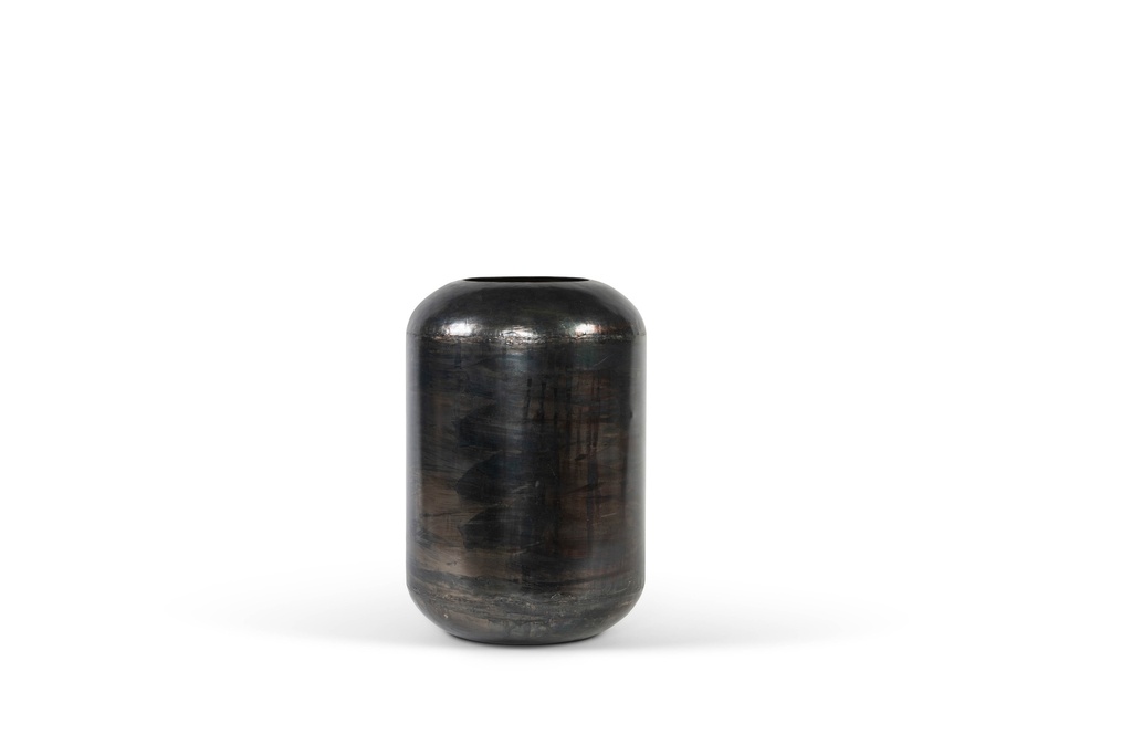 Planter tube old silver - Ø41x59,5cm - 1/1