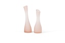 MOUTHBLOWN ORGANIC SOLIFLOWER MATT Ø7,5cm X 19cm - 6/18 - SMALL - SALMON