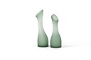 MOUTHBLOWN ORGANIC SOLIFLOWER MATT Ø7,5cm X 24cm - 6/18 - BIG - GREEN