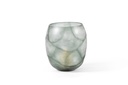 Mouthblown cutted vase small - grey clear - Ø28 x 32cm - p 1/1