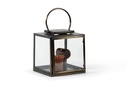 Lantern stainless steel bronze - Ø30x30x33cm - 1/1