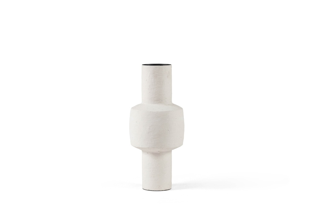 Vase papier maché - small - Ø 22x51cm - p/4/4