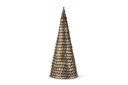 Large X-mas Tree bronze leaves - Powder coat - Iron - Ø37x86cm - p 1