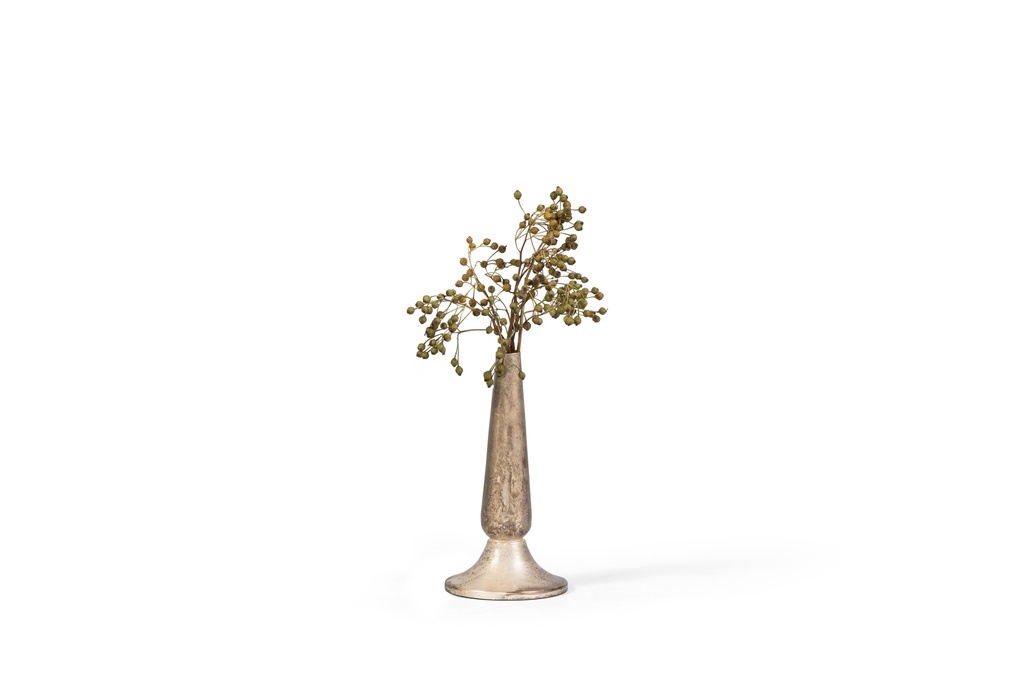 Soliflower metal silver gold - small - Ø9,5x18,5cm - p 4/32