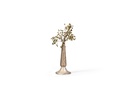 Soliflower metal silver gold - small - Ø9,5x18,5cm - p 4/32