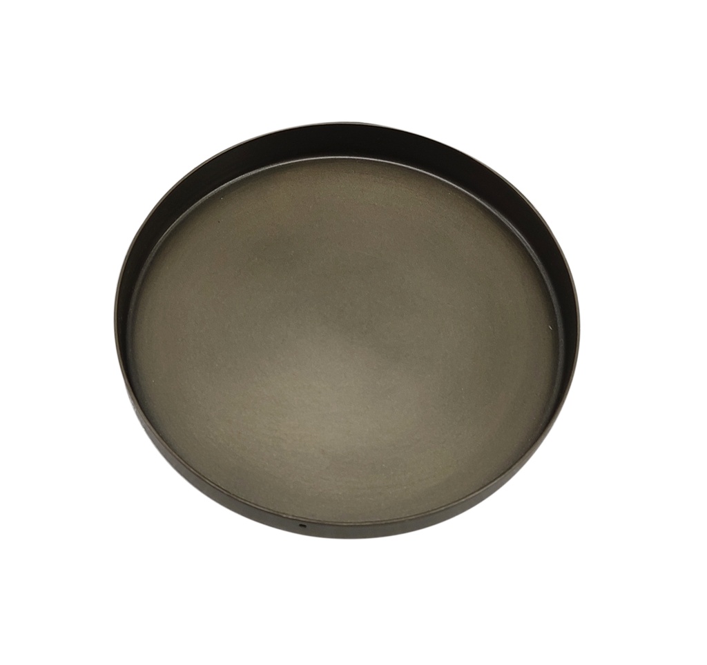 Candleplate for Ø8,6 - nickle antique - Ø9,6x1cm - p 4/64