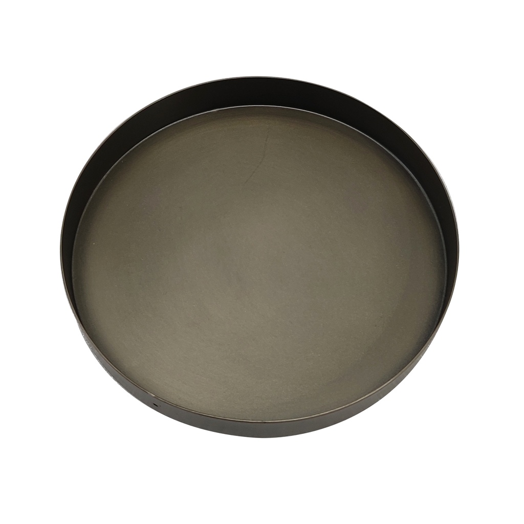 Candleplate for Ø12 - nickle antique - Ø12,8x1,5cm - p 2/48