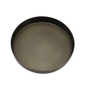Candleplate for Ø10 - nickle antique - Ø11,4x1,5cm - p 2/48