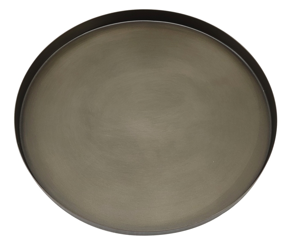 Candleplate for Ø23 - nickle antique - Ø25,2x1,5cm - p 2/12