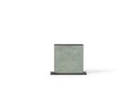 Vase rectangular green patina with bronze base - 30,5x10x25cm - p 1/8