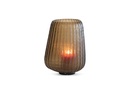 Mouthblown vase organic cutting copper - large - Ø27x35cm - p/1/1