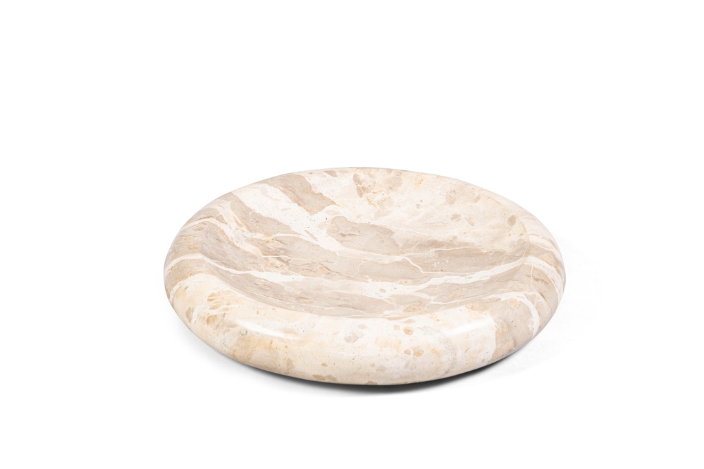 Bowl marble - Ø30x5cm - p/1/2