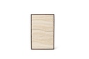 Wooden wall art with organic wave pattern - wool - 55x85cm - p/1/1