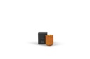 Scented candle amber bubble votive - Ø 8x10cm - 1 - int. cot. - p/6