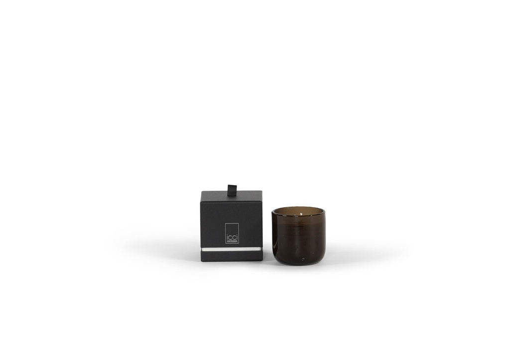 Scented candle smoke bubble votive - Ø 9x9cm - 1 - int. cot. - p/6