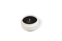 Bowl mat cream small outdoor - Ø20x 10cm - 1 ext.cot. wick - p 2