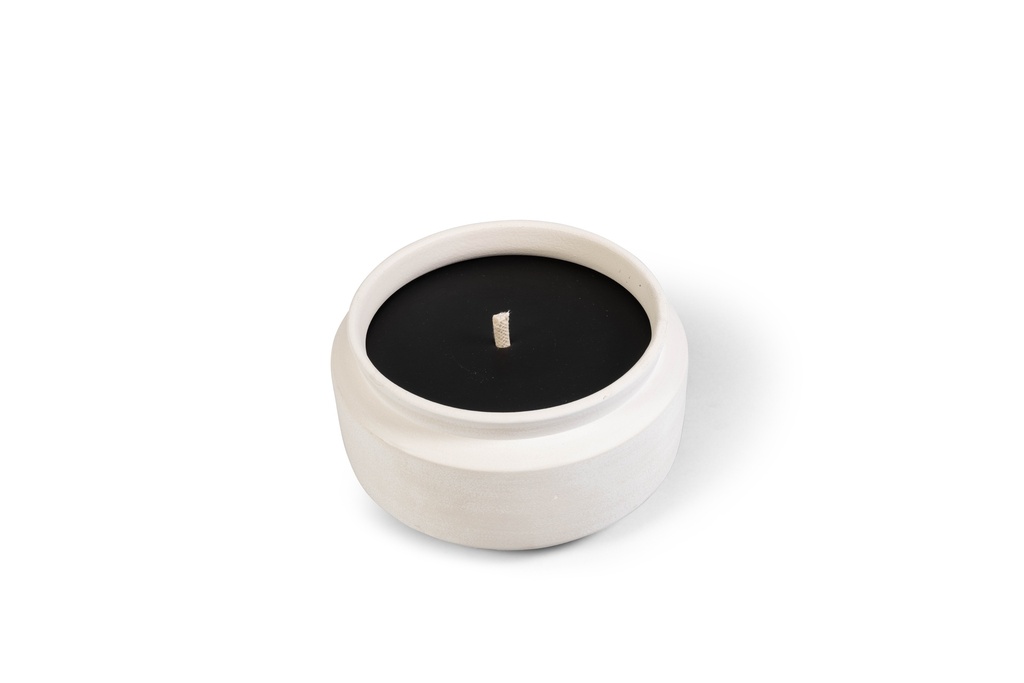 Bowl mat cream large outdoor - Ø25x 12cm - 1 ext.cot. wick - p 2