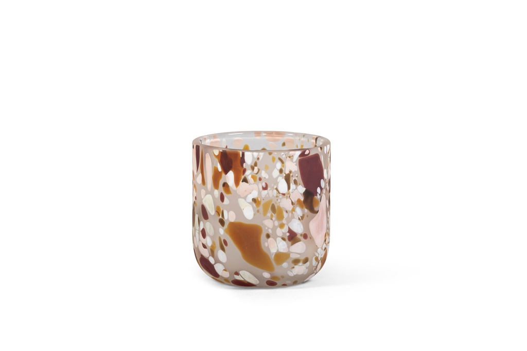 T-light holder multi spotted matt large - Ø15 x 15cm - p 2